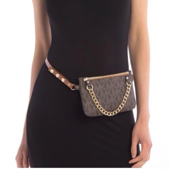 Michael Kors pull chain belt bag - Picture 7 of 9